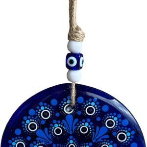 Evil Eye Decor Ornament — Handmade Turkish Glass