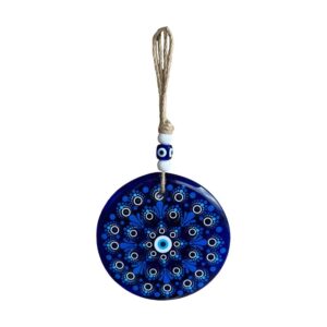 Evil Eye Decor Ornament — Handmade Turkish Glass
